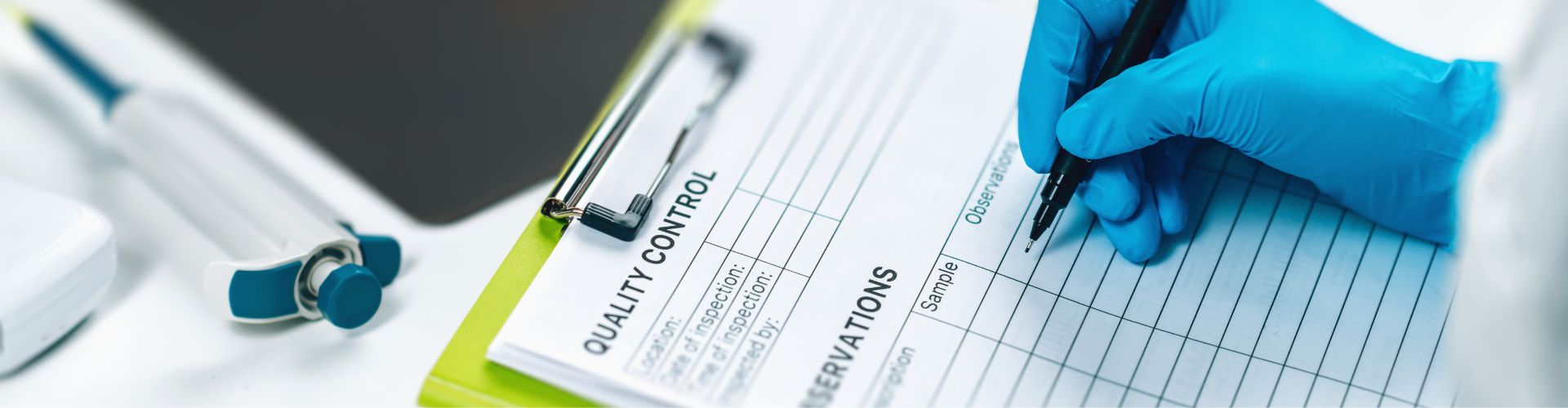 Strict Quality Control