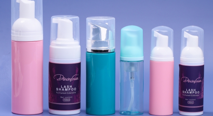Customize Lash Shampoo With Different Bottle