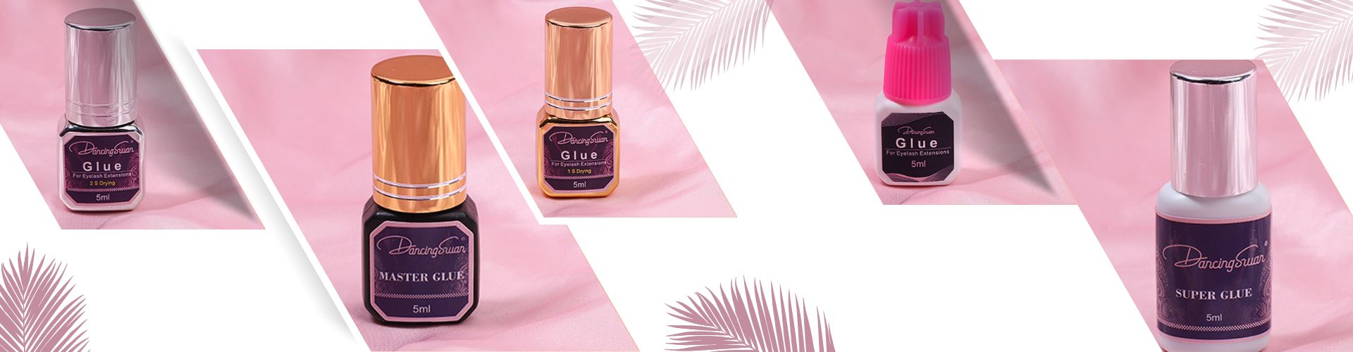 Customized eyelash extensions glue