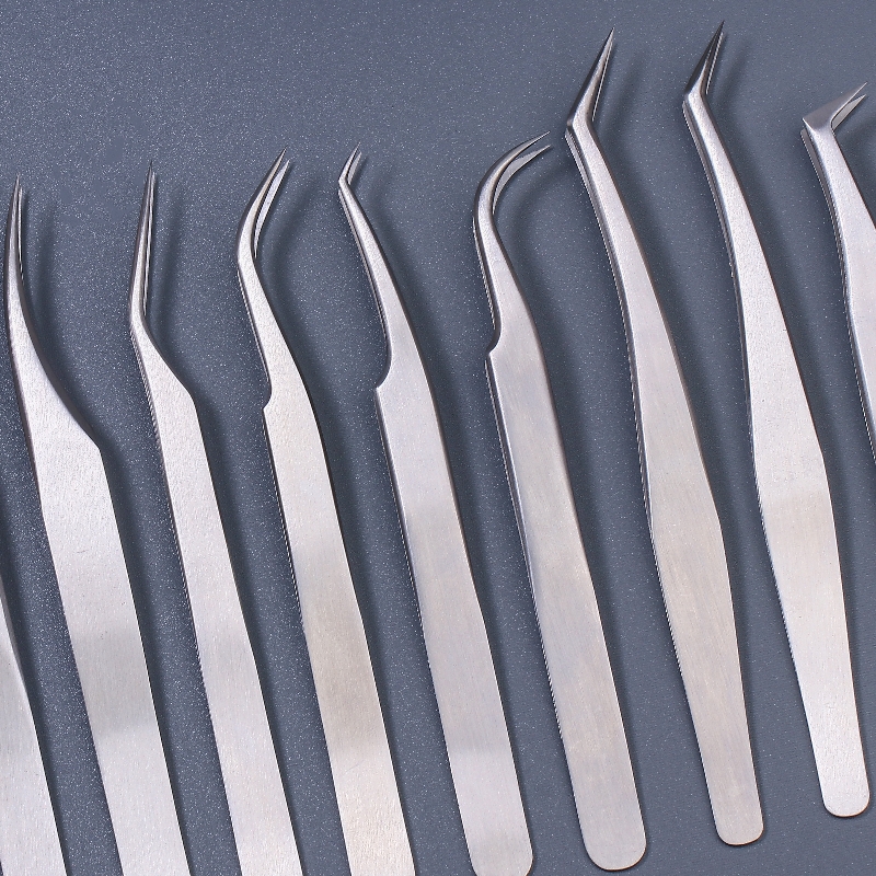 A series eyelash tweezers