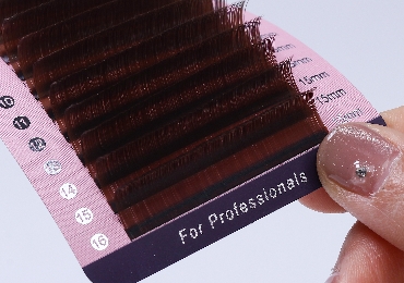 0.10mm Dark Brown Lashes