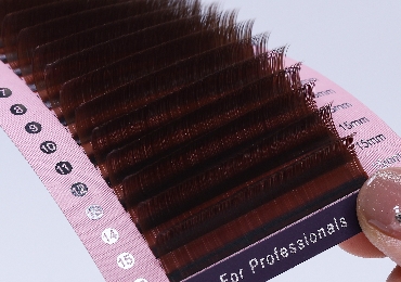 0.07mm Dark Brown Lashes